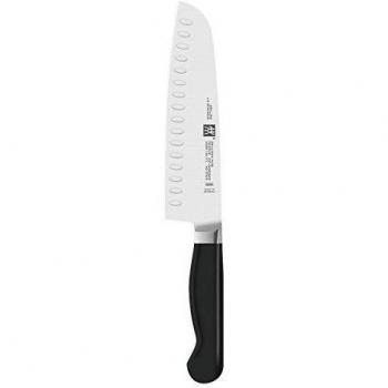 Zwilling Pure - Cuchillo Santoku alveolado