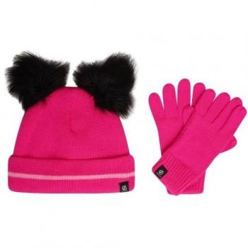 Conjunto de Gorro y Guantes Peludito Brighten para Niños/Niñas Dare 2B