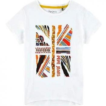 Pepe Jeans Ivy Camiseta, Blanco