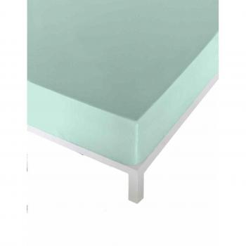 NATURALS Sábana Bajera Verde Claro 702 Cama 105 cm