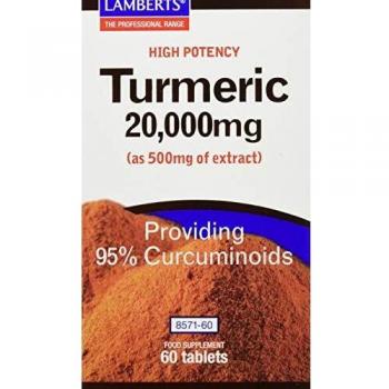 Lamberts Curcuma 20000Mg - 60 Tabletas