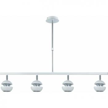 Lámpara Colgante Lineal Fabrilamp Beethoven Blanco/Plata 4xGU10