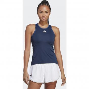Adidas Club Camiseta De Tirantes Mujeres - Azul Oscuro, Talla L