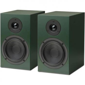 Pro-Ject Speaker Box 5 S2 Passive Bookshelf Speakers - Satin Green Finish