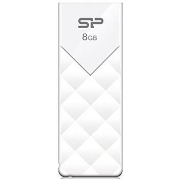 Unidad Flash USB 2.0 Silicon Power Ultima U03 8GB Blanca