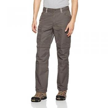 Berghaus Explorer ECO – Pantalón de deporte pantalones con patas desmontable, hombre, color gris oscuro, tamaño talla 38