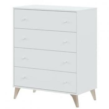 Cómoda 4 Cajones Sweet Blanco 78x95 cm