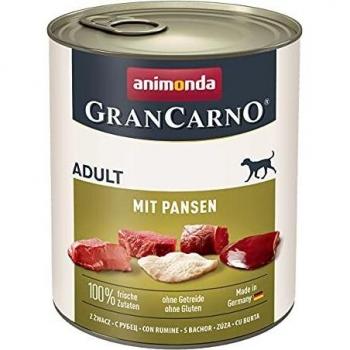 Animonda GranCarno Original Adult 24 x 800 g - Pack Ahorro - con panza