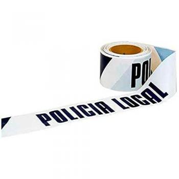 Cinta de Balizamiento Policía Local 80mm x 100m
