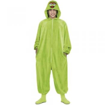 Disfraz Pijama Oscar El Gruñón para Adultos
