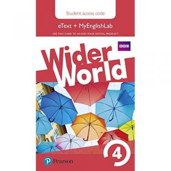 Wider World 4 Students' eBook w/ MEL Students' AC & Extra Online Homework - 9781292107127