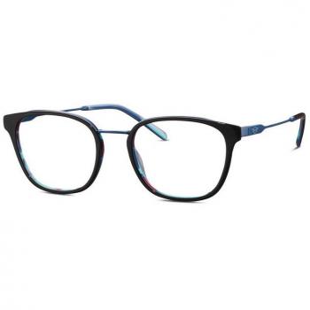 Mini 741038 10 Men's Black Prescription Eyeglasses Frame Size 49 - Blue Light Blocking Available