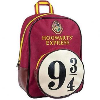 Groovy - Harry Potter Hogwarts Express - Mochila, con diseño 9 & 3/4, Color Rojo, tamaño Mediano