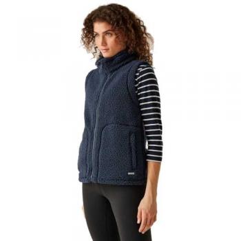 Regatta Women's Calmry Borg Fleece Gilet - Navy, Size 2