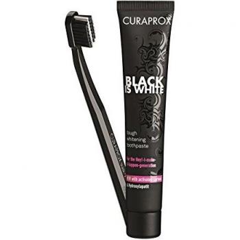 Curaprox Black is White Dental Care Set