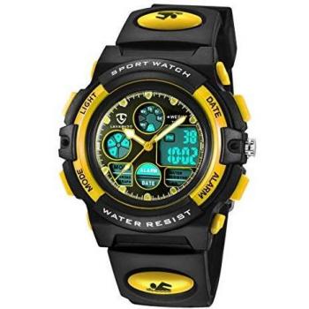 Reloj Deportivos para Niños Niño Niña Resistente al agua Digital Analógico Militares Impermeabl Deportivos Especiales al Aire Libre LED Despertador Multifuncionales