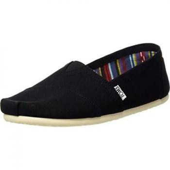 TOMS Men Canvas Classics Alpargata Nl Espadrilles, Black, 10 UK
