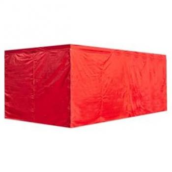 Pack 4 Laterales Lisos Rojo para Carpas Plegables 3x6 Master