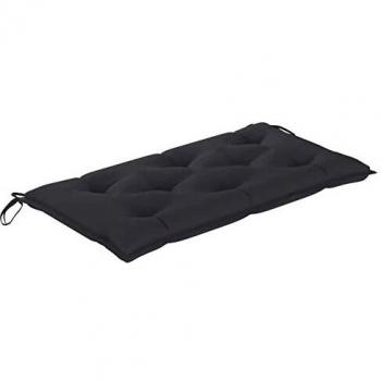Anthracite Garden Bench Cushion 110x50x7 cm Oxford Fabric