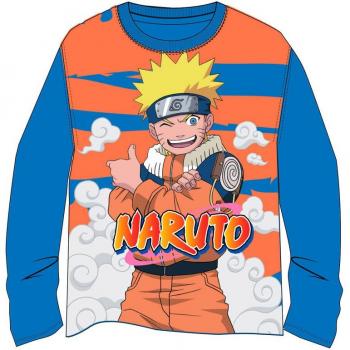 Camiseta Infantil Naruto Manga Corta Estampado Gráfico