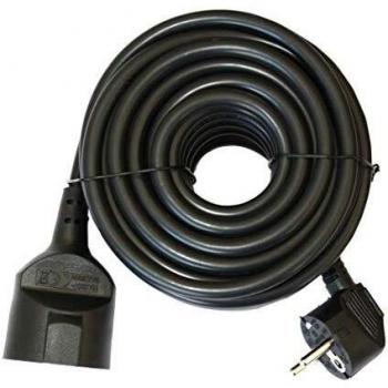 Silver Electronics 9210 Prolongador Manguera, Negro, 10 metros