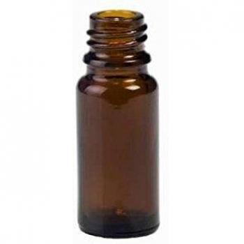 Botella vidrio ámbar 10 ml