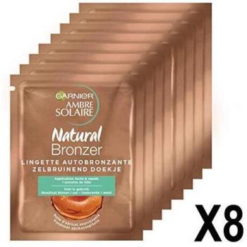 Toallitas Bronceadoras Naturales para Rostro y Cuerpo - Garnier Bronzeador Autobronceante 5,6ml