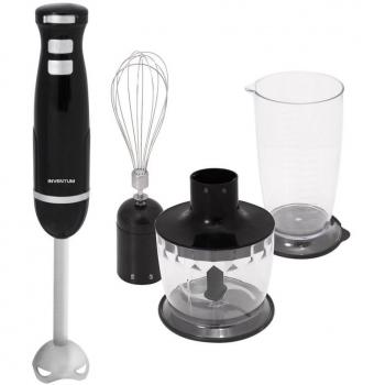 Inventum MX301S Batidora de inmersión 0.7L 600W Negro, Acero inoxidable - Licuadora