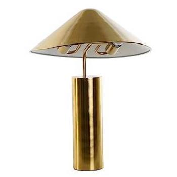 Lámpara de mesa DKD Home Decor Dorado Metal 50 W 220 V 39 x 39 x 45 cm