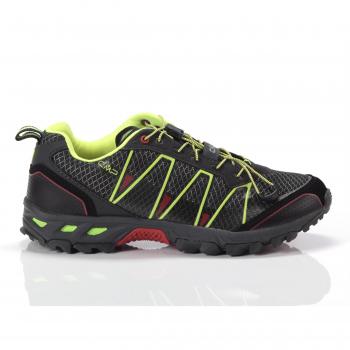 Zapatillas de Trail Running CMP Altak para Hombre, Talla 44, Color Gris/Amarillo Fluo/Negro