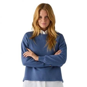Ysabel Mora - Jersey liso puño en las mangas azul