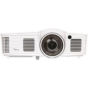 OPTOMA TechnoLOGY GT1080Darbee - Proyector Home Cinema Full HD 1080p, Lente Corta, 3000 lúmenes, 28000:1 Contraste, Formato 16:9, Blanco