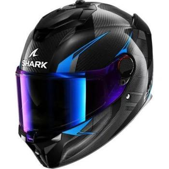 Casco de Moto Integral Spartan GT Pro Kultram Carbon Shark - Características: diseño aerodinámico, material de fibra de carbono, sistema de ventilación avanzado, interior desmontable y lavable, visor anti-rayaduras, cierre micrométr