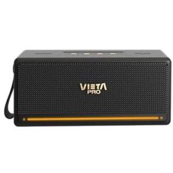 Altavoz Potente Vintage Vieta Pro Allegro 56W Bluetooth Impermeable con USB-C, TWS, Luces LED y Batería de 10h