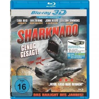 Sharknado - Uncut - Special Edition - Blu-ray & 3D Blu-ray - Bonusfilm : 2 Headed Shark Attack [DVD]