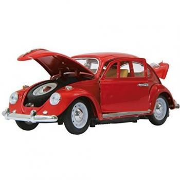 Jamara- VW Käfer Volkswagen Vehículos de Control Remoto, Color Rojo