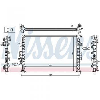 Nissens 65615A Refrigerantes del Motor