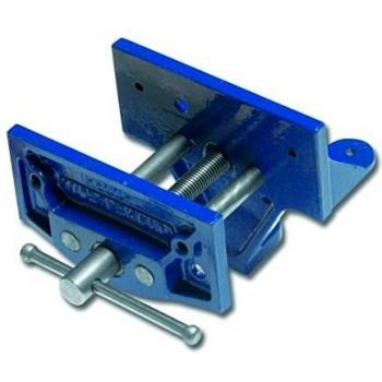 IRWIN TV150B - Tornillo de banco para artesanía en madera con mordazas para la mesa, 6 pulgadas