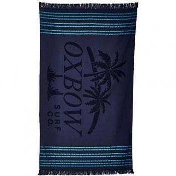 Oxbow M1ISKAL - Toalla de Playa para Hombre, diseño de Deep Marine, Color Rojo