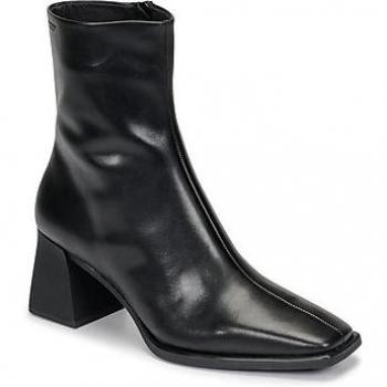 Vagabond Shoemakers Hedda Black Square Toe High Heel Ankle Boots - Women's Size 41 EU / 11 US