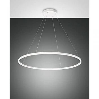 Lámpara Colgante LED Giotto 60W Blanco Vidrio Integrado