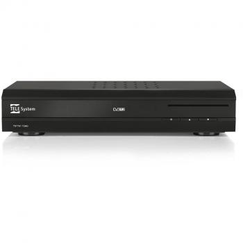 TELE System TS7701 T2HD Terrestre Alta Definición Total Negro tV set-top boxes - Reproductor/sintonizador