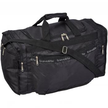 Travelite Bolsa de Viaje, 40 Litros, 53 cm, Negro