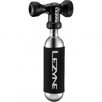 LEZYNE Control Drive Co2 (shrader/Presta) Funda Neopreno16g Cartucho Negro, Adultos Unisex, tamaño estándar