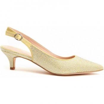 Zapato de Vestir para Mujer Montevita Festshoe5 90516 Verde con tacón, diseño elegante, color verde