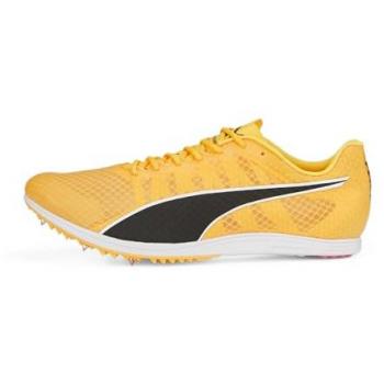 Zapatillas Puma EvoSPEED Distance 11, tipo: zapatillas de clavos atléticas, características: color amarillo y negro, talla 45 EU