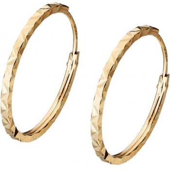 Pendientes De Aro Time Road LG00138 Oro 9k