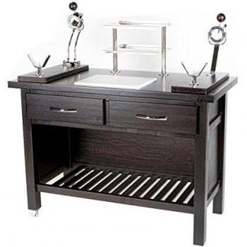 Mesa De Corte 600x1200 + 2 Jamoneros + Bandeja Doble