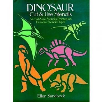 Plantillas de Dinosaurios Cut & Use Sandbeck