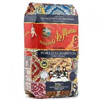 Pastificio G- Di Martino - Pasta Italiana - Fusillata Casareccia - Diseño DO.LCE & GABB.ANA - 500 Gramos